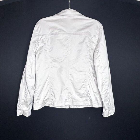 GAP Women's Vintage Full-Zip Lightweight Collared 1990s/2000s Utility Jacket - Picture 5 of 9